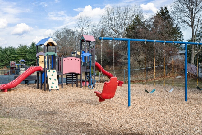 Young kids love running around during recess at the Margaret L. Donovan School playground.