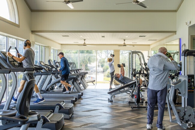Get your reps in at the fitness center in Marsh Creek.