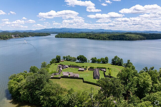 Fort Loudoun State Historic Park sits on Tellico Lake.