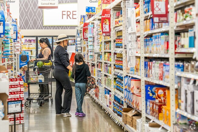 Smart and Final is at the southwest corner of the Bartolo Square neighborhood.