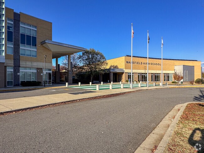 Front of Wakefield High School