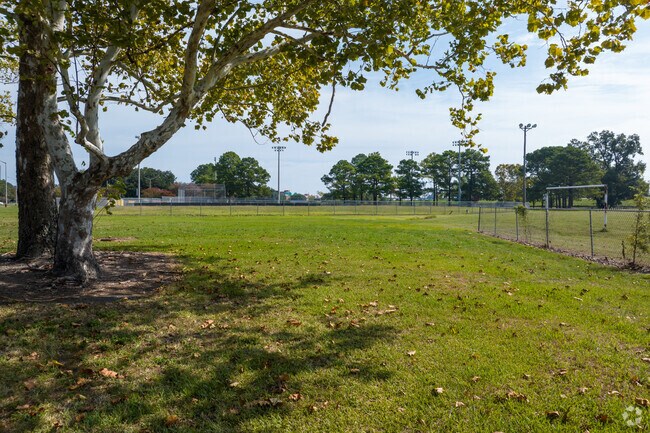 The ball field at Seals Park near Oakdale is a great place to enjoy a baseball game.