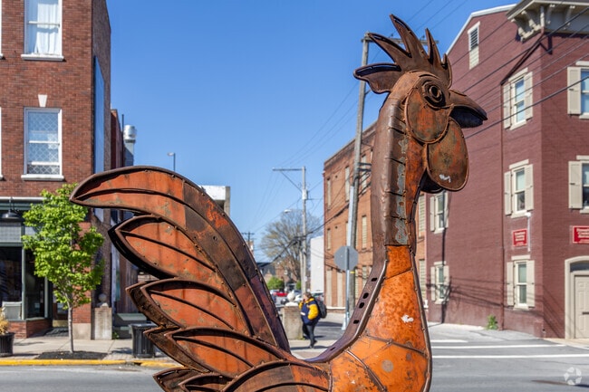 There are dozens of original murals, statues and installations all around Devers.