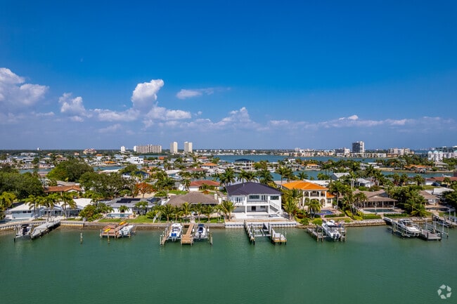 Because Causeway Isles is finger-shaped, most homes have waterfront views.