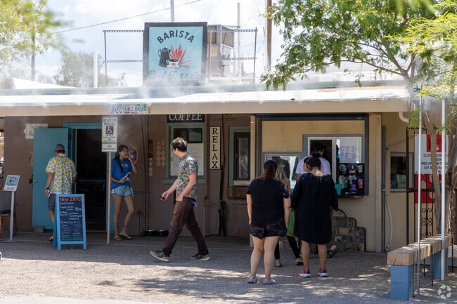 James Beard Award-nominated Barista del Barrio in Barrio Hollywood serves horchata espresso.