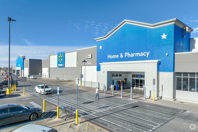 Walmart is a cornerstone for shopping in Grape Creek.
