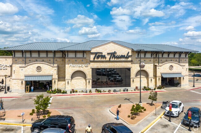 Locals in the Trophy Club neighborhood can get all their groceries at Tom Thumb.