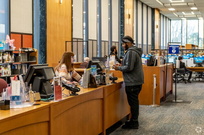 Residents of Woodbridge enjoy free access to the Henry Ford Centennial Library.