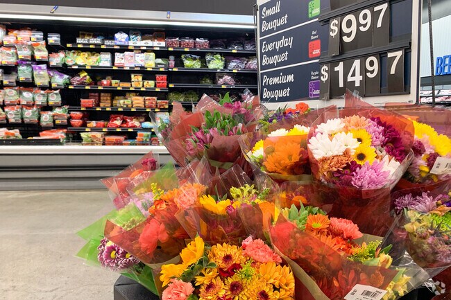 Nearby Walmart has everything you need in one place.