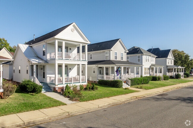 While Olde Huntersville has a historic feel, new construction homes are also available.