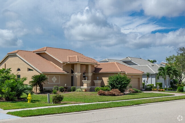 Iona has many private gated communities, with traditional suburban style homes.