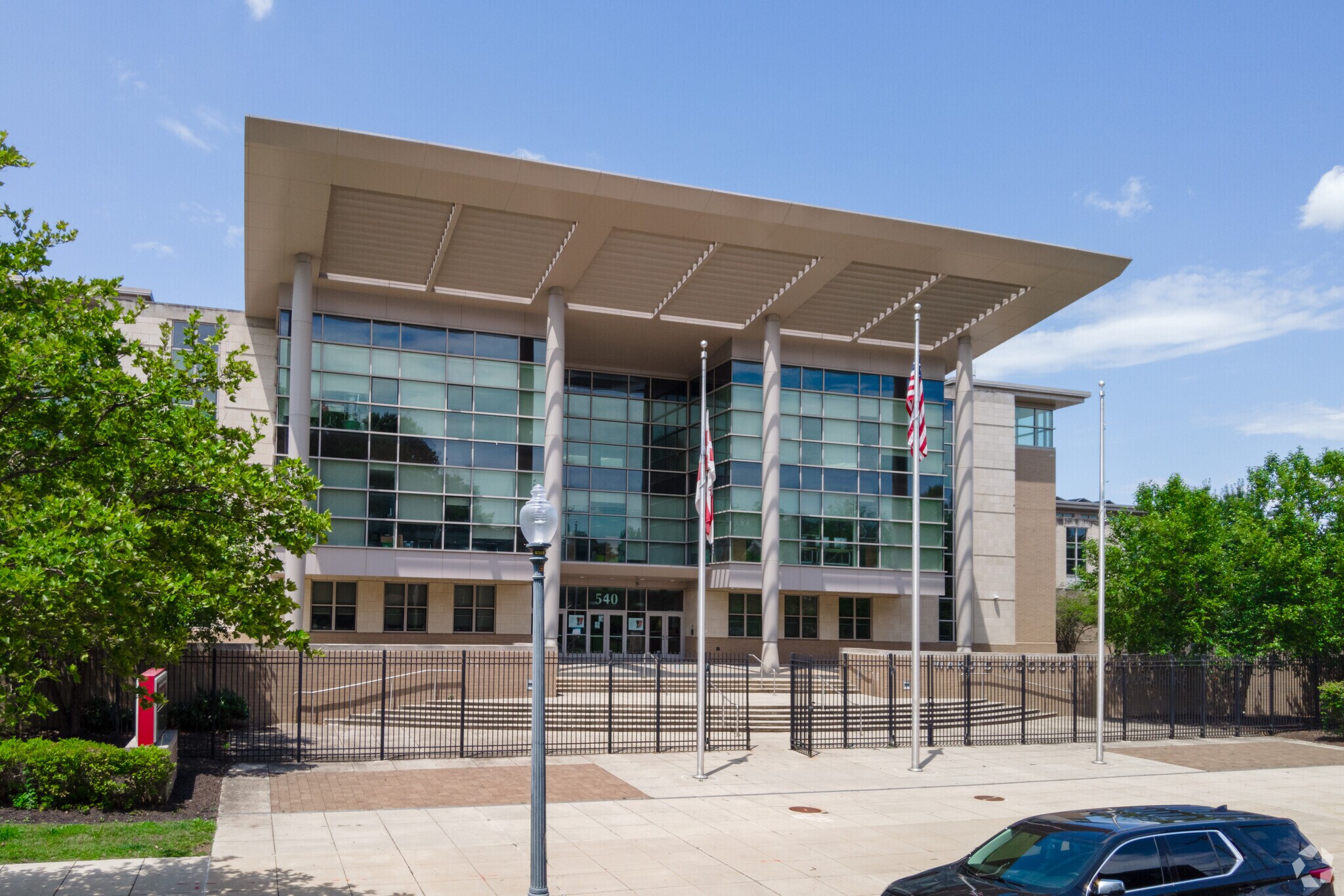 H.D. Woodson High School serves grades 9 through 12.