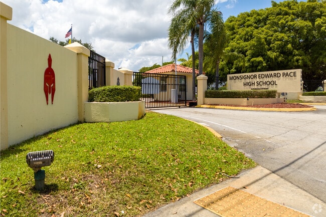 Monsignor Edward Pace High School is proud to serve Bunche Park