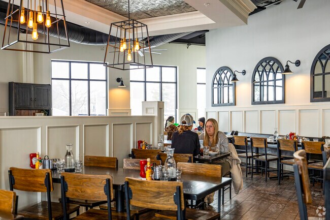 Meet your friends for a tasty breakfast at Le Peep in Elmwood Park.