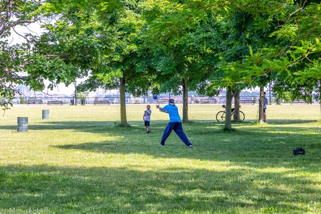 Liberty State Park provides ample green space for family activities and outdoor fun.