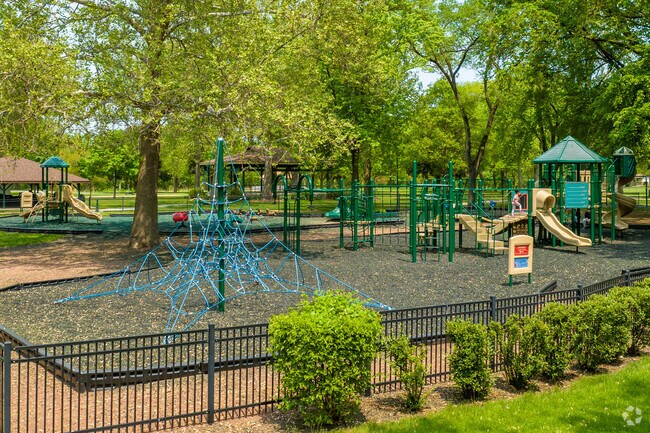 Let your child run free at the huge playground located within Veterans Memorial Park in South River.