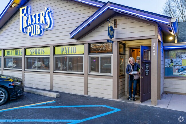 Fraser's Pub is the hot spot for locals from the South Packard neighborhood.