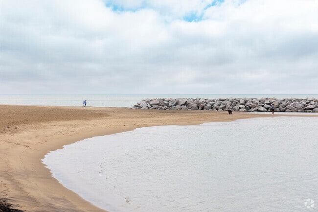 Beach Park offers people access to Lake Michigan and beaches.