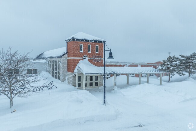 Students are eager to learn as soon as they enter Chautauqua Lake Secondary School.