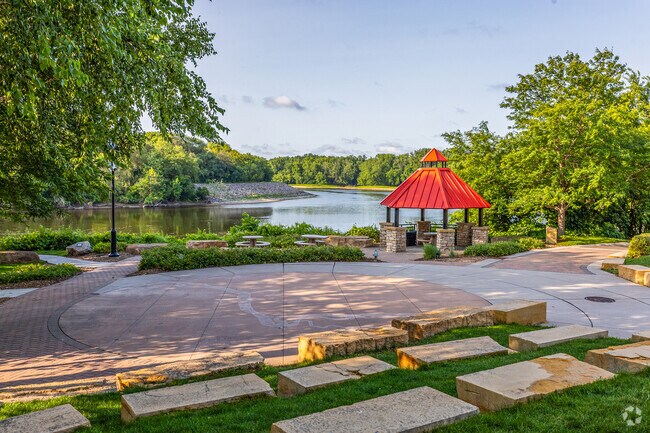 Rivers Edge Commons in downtown Elk River hosts night concerts throughout the summer.