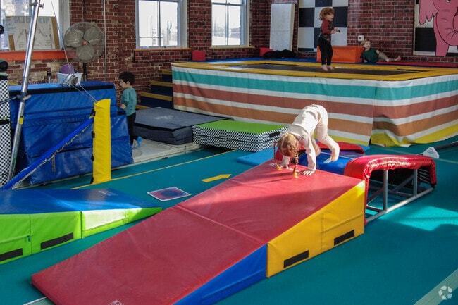 Flip Out in Upper Kensington offers fun gymnastics for kids.