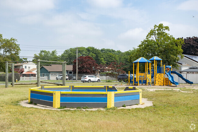 Students at Forest Avenue Elementary School in West Babylon love playing on the playground.