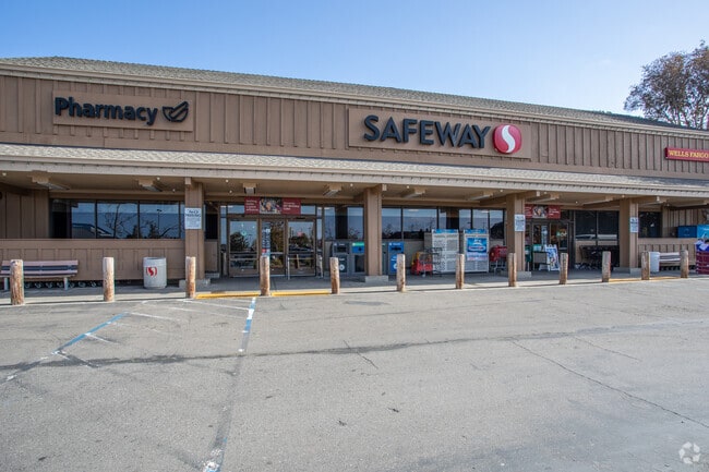 Bay Farm Has a Small Shopping Center With a Safeway And A Few Small Shops and Restaurants