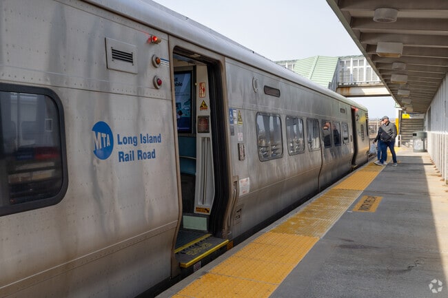 The Ronkonkoma LIRR is the most express in the area and is close enough to Holtsville.