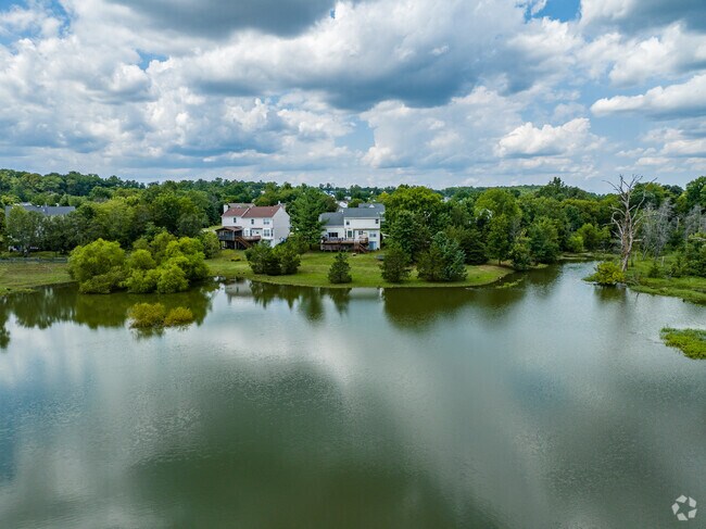 Linton Hall's picturesque waterfront houses offer a perfect blend of luxury and nature.
