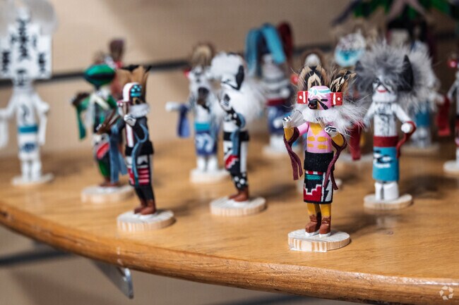 The Indian Reservation, with its trails and trading post, is a popular attraction near Andreas Hills.