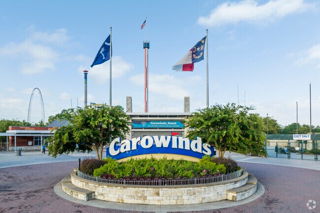 Carowinds is a top attraction right in Gold Hill locals' backyard.