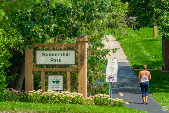 Summerhill Park is a peaceful place to go for a stroll.