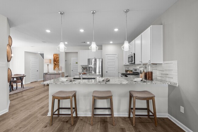 The Sparrow II- Kitchen and Dining Area