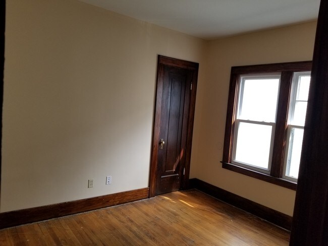 First bedroom with walk in closet