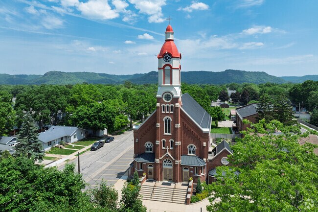 Holy Trinity Catholic Church is the namesake and origin of Holy Trinity Longfellow.