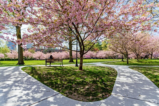 J. Harvey Turnure Memorial Park provides a relaxing setting in White Plains.