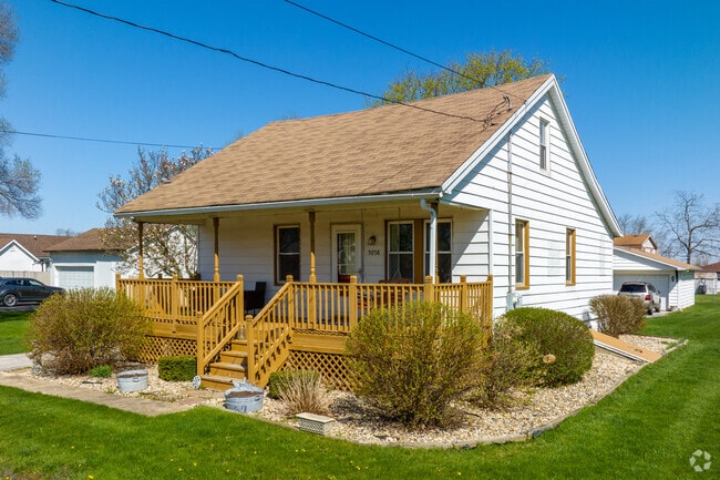 There are a variety of home styles in Monee, including modest Cape Cod style.