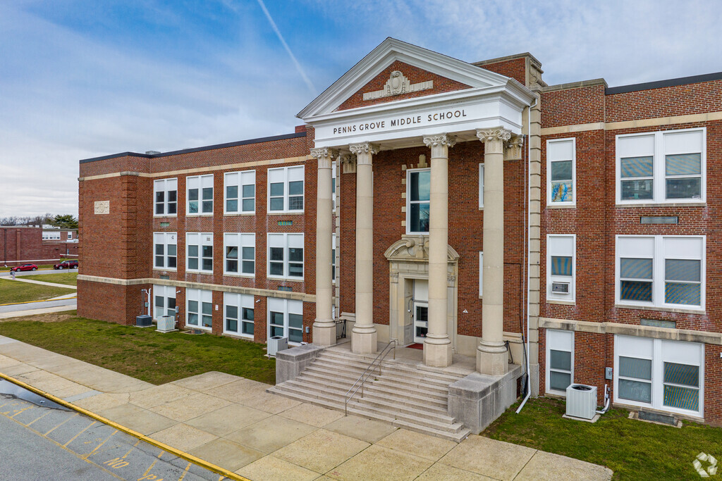Front shot of Penns Grove Middle School