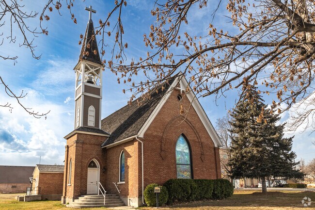 American Fork Presbyterian Church is famous for being in Footloose.