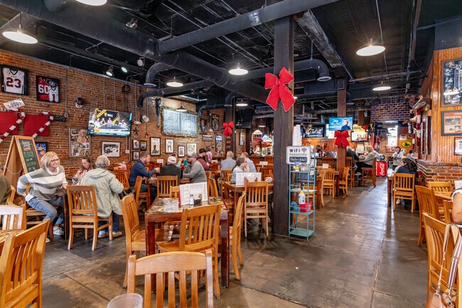 Albany is adjacent to downtown Decatur's shops and restaurants.