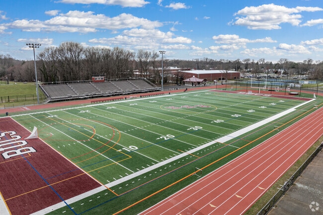 Red Bank Reg High School features a state of the art turf football field.