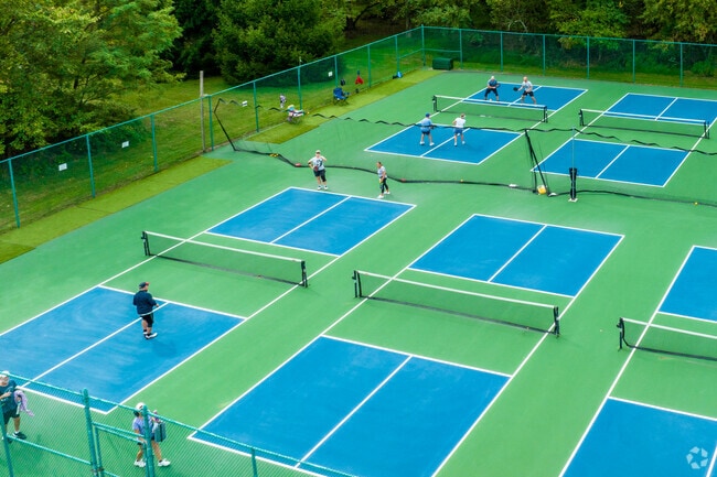 Residents of Hatfield can enjoy some friendly pickleball competition.
