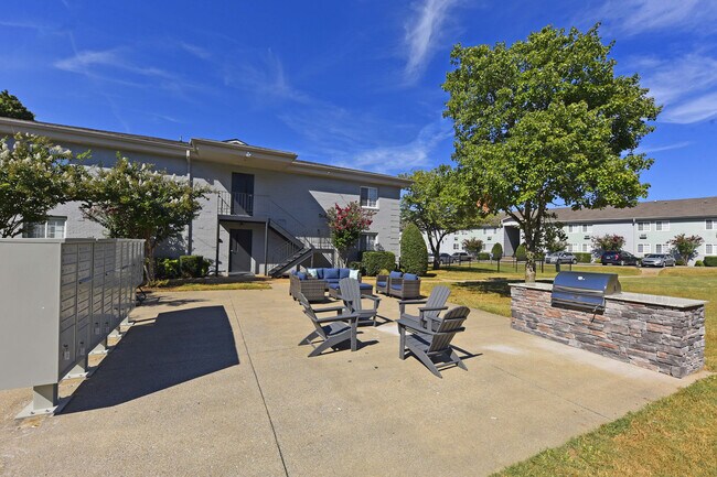 Experience community living at its finest with this relaxing outdoor space.