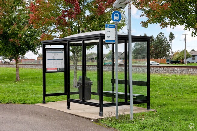 Gervais residents can take bus 10x to go around the town.