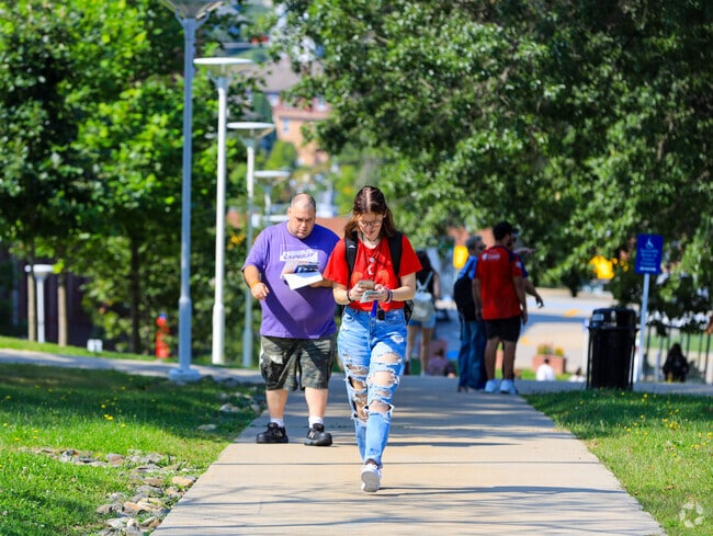 Greendale's campus is a beautiful place to attend community college.