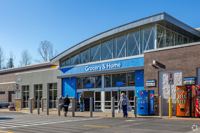 Fairview residents have multiple areas to shop at including Walmart.