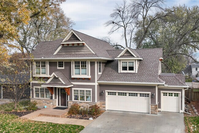 This two-story modern craftsman retreat complements the charm of Concord.