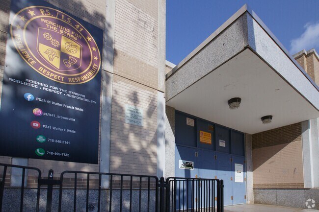 PS 41 Francis White is located off Thatford Avenue.
