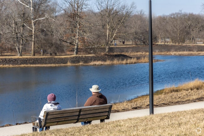 Residents of Arrowhead can enjoy a relaxing afternoon at the nearby Morton Arboretum.