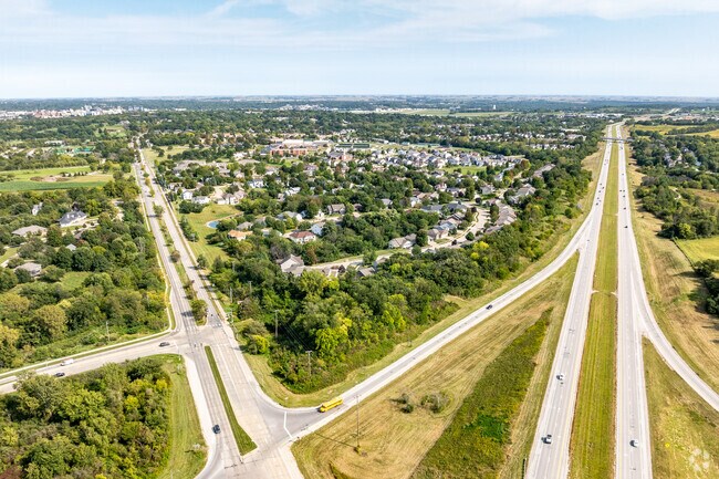 Galway Hills sits at the interchange of Melrose Avenue and Hwy 218.